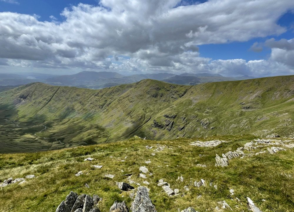 Fairfield Horseshoe Great Rigg ridge