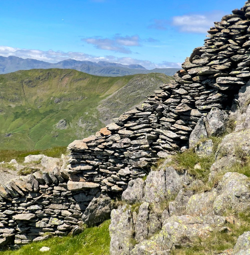 Drystone wall High Pike