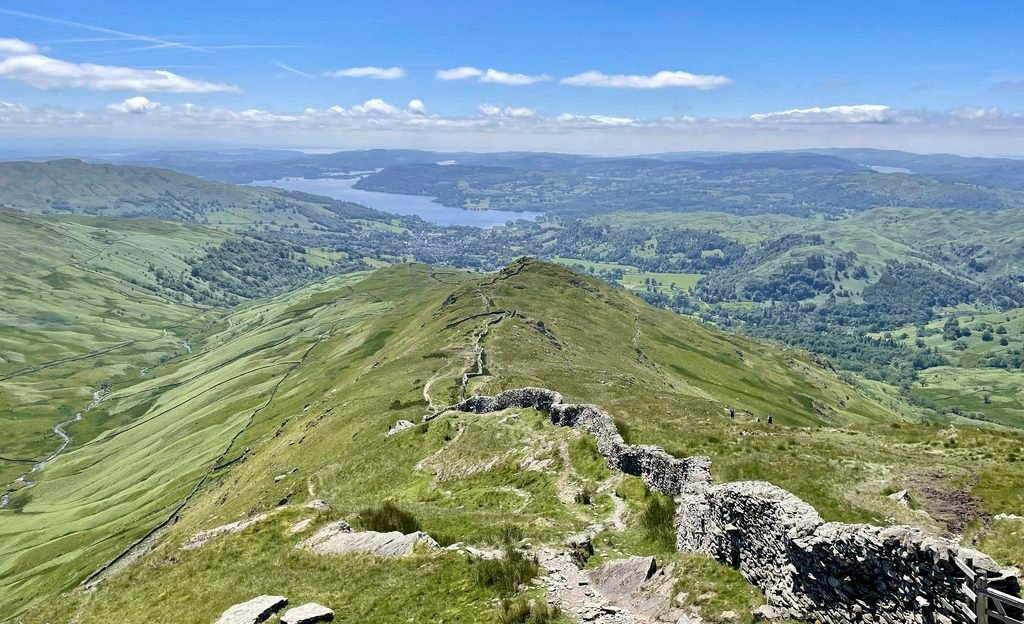 Drystone wall High Pike
