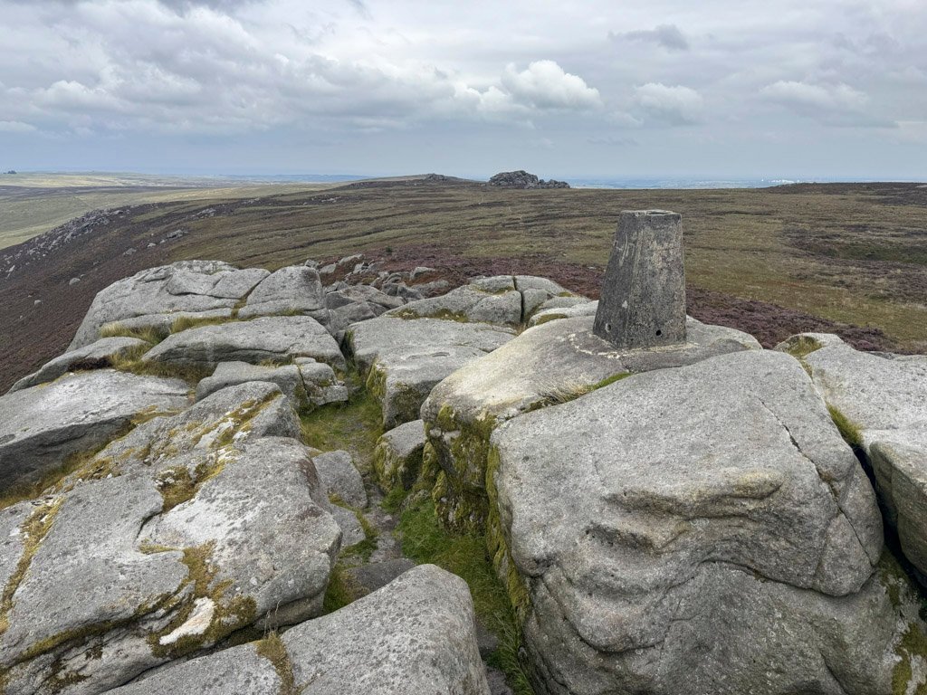 Simon's Seat summit trig point
